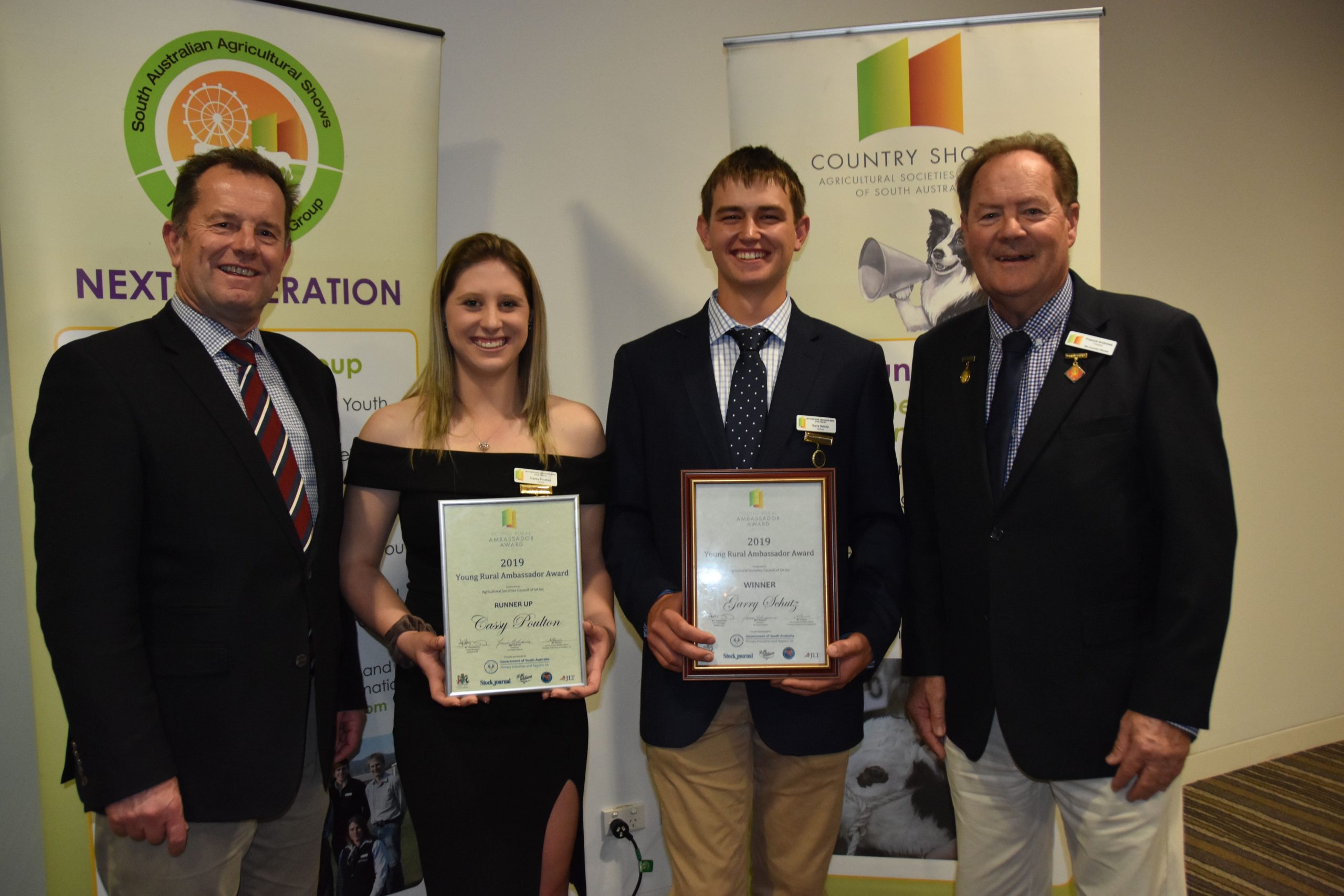 2019 Young Rural Ambassador Award winner & runner up