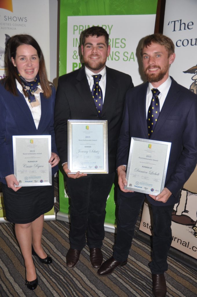 2015 Rural Ambassador Award Winner and Runner Ups