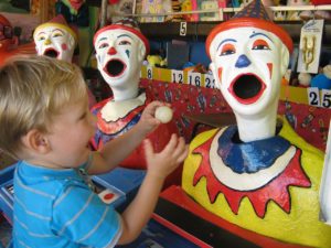 clowns, fun fair, carnival