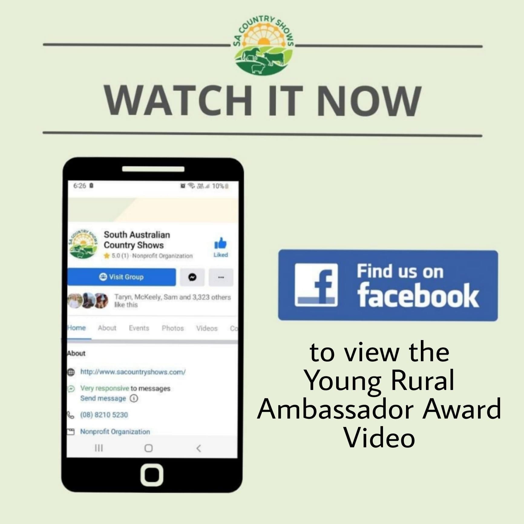 Young Rural Ambassador Award Promotional Video